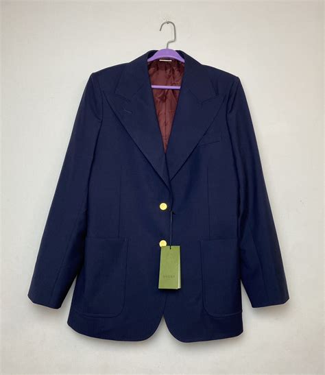 gucci uniform blazer|Gucci blazer price.